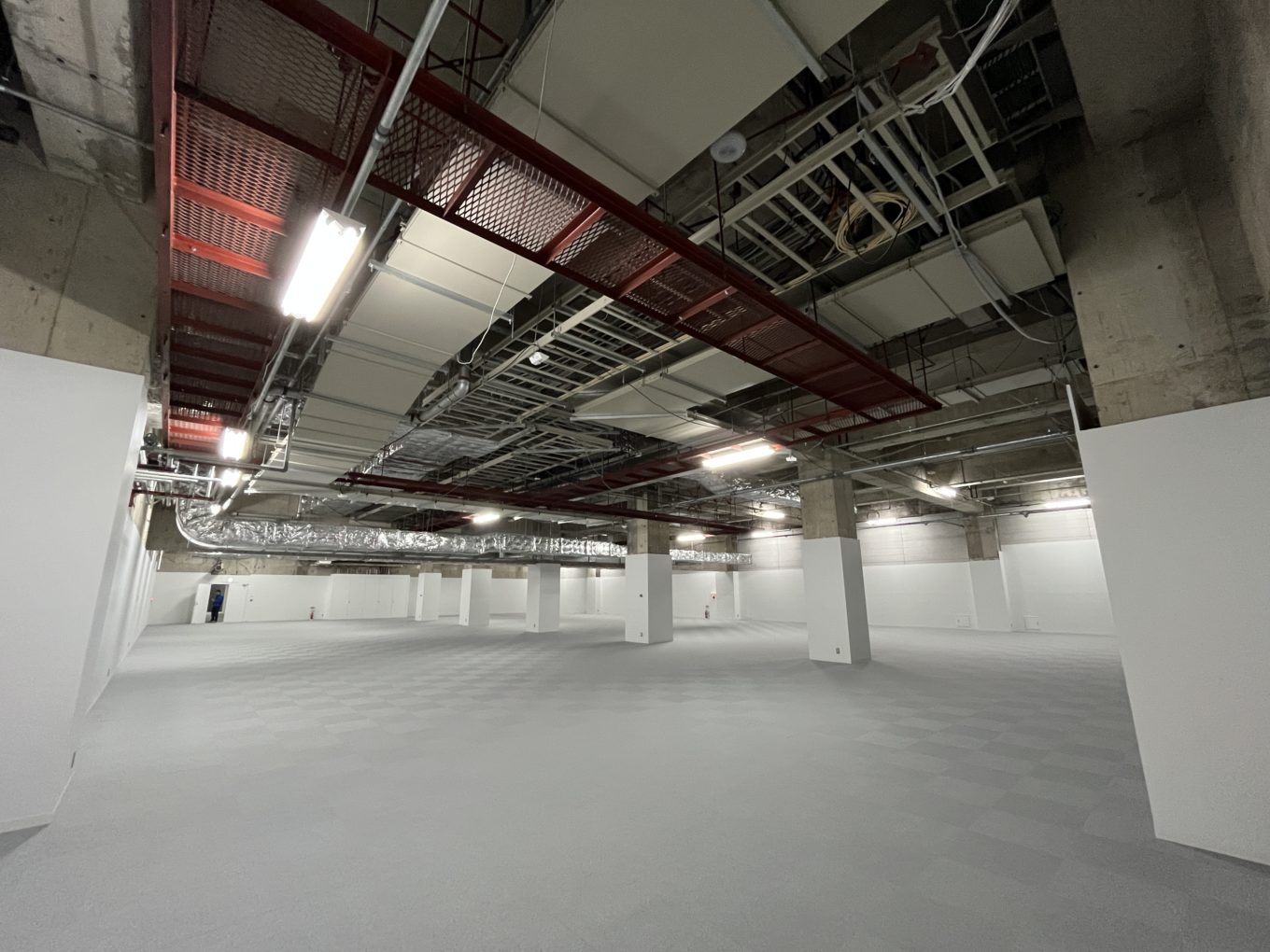 地下に広がる大空間