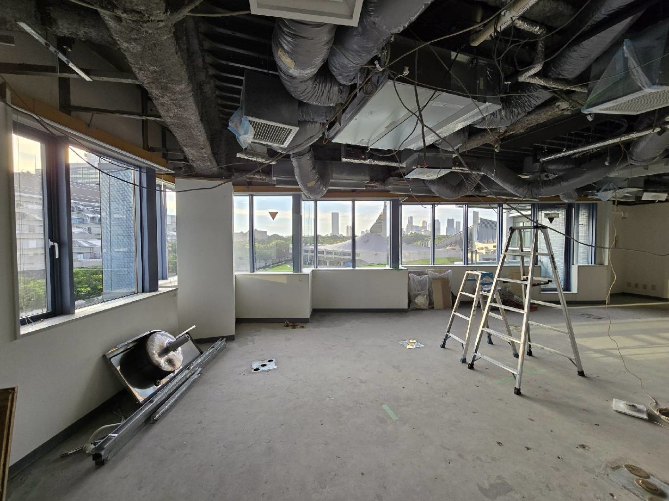 代々木公園を借景に