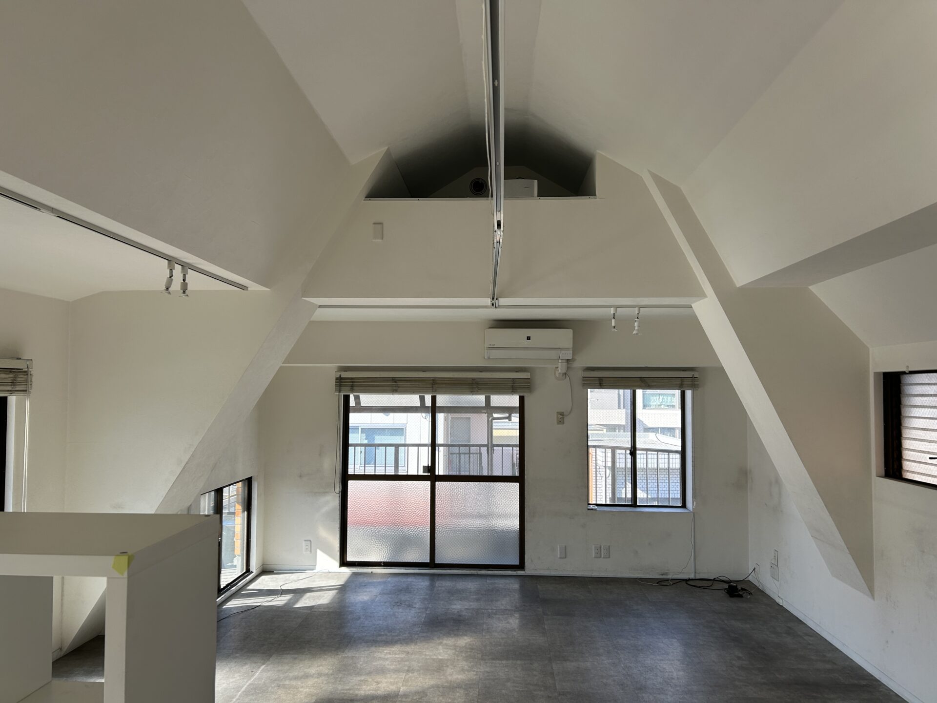 晴れた日は、ベランダで